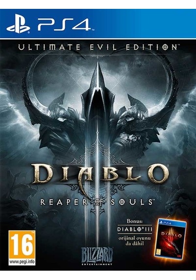 Diablo 3 Ultimate Evil Edition Reaper Of Souls PS4 Oyun