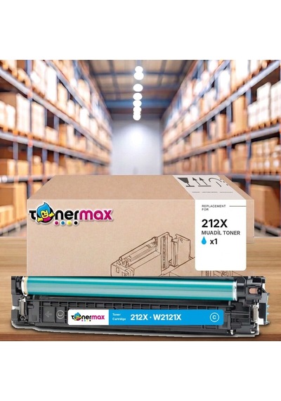 Hp 212x W2121x Mavi Uyumlu Toner - Çipli / Color Laserjet Enterprise M554 / M555 / Mfp M578
