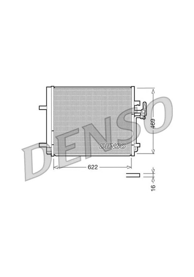 Volvo S60 D4 Klima Radyatoru 2.0 2012-2018 Denso Dcn10016