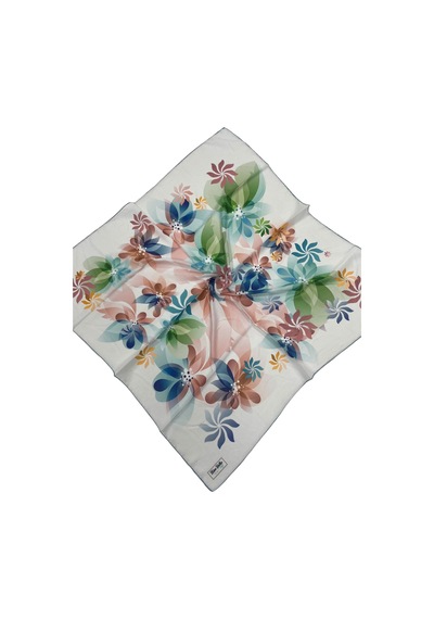 Nisa İpek Soft Eşarp Limon Küfü Sf34 Çok Renkli