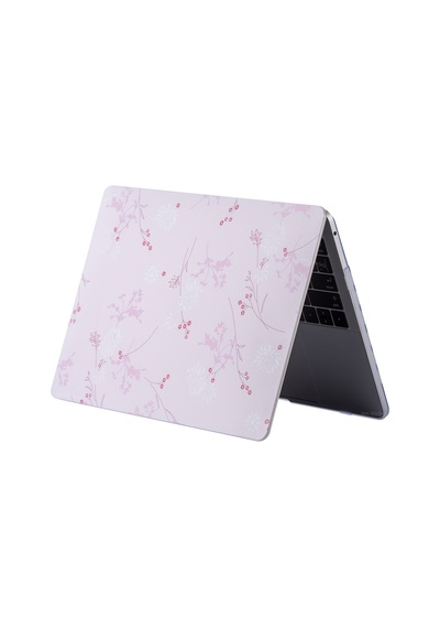 Apple Uyumlu MacBook Air Kılıf 13 İnç Flower05nl Eski Usb'li Model 2010-2017 A1369 A1466 İle Açık Pembe