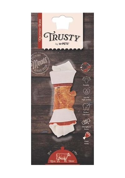 Trusty Extra Beef Düğümlü Kemik 55gr/12,7cm