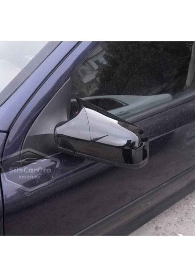 Opel Astra G 1998-2004 Uyumlu Batman Yarasa Ayna Kapağı Piano Black Abs Plastik 00 Şüscaroto Aksesuar