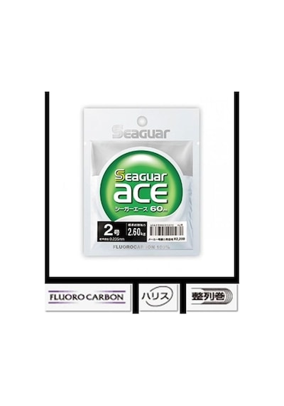 Seaguar Ace %100 Fluoro Carbon Misina 60 Metre Uzun 0.330 mm Kalın Misina