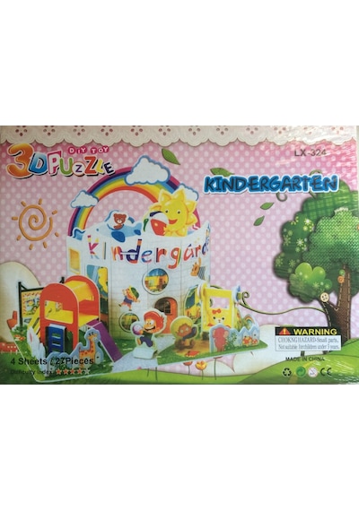 Puzzle Yapboz Eva Sünger 3D Puzzle Yapboz Eva Sünger 3D