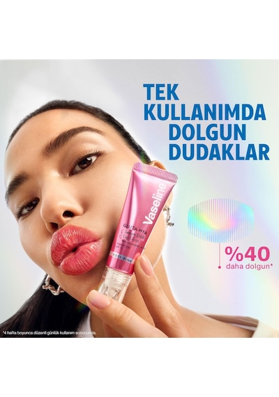 Gluta Hya Serum Etkili Lip Gloss Rosy Pink