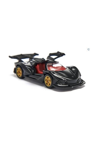 Siku Apollo Ie Koleksiyon Araba Modeli Metal Döküm Süper Spor Araç Açılır Kapı Siyah 8.5 Cm