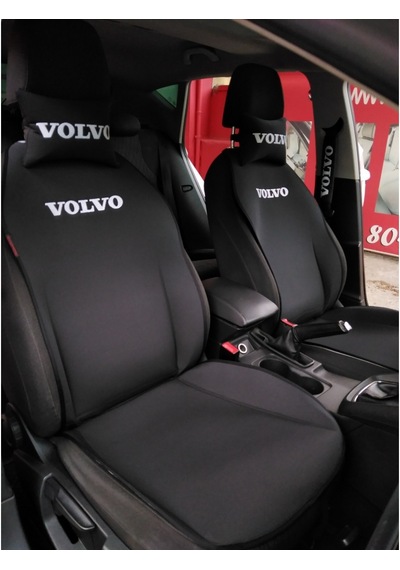 Volvo Nakışlı Ön Ikili Oto Koltuk Kılıfı