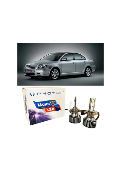 Toyota Avensis Led Xenon Kısa Far Ampulü H7 Mono Yeni Seri Beyaz 2003-2006