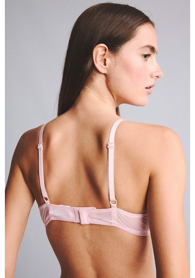 Defacto Dantel Kaplı Pedli Balenli Bra H3228ax26sppn648 Pembe-pn648