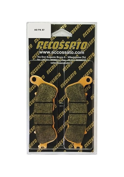 Accossato Organik Fren Balatası Agpa87or Honda Forza Sh300 Cbf500 Cbf600 388