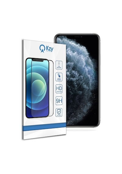 Apple Uyumlu iPhone 11 Pro Max Tam Kaplayan Temperli Ekran Koruyucu Cam (482510387) 10 Tl Fark Ile Şeffaf Kılıf