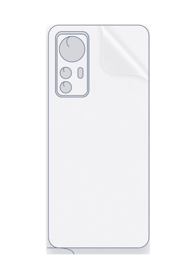 Schitec Xiaomi 12x Uyumlu Arka Yüzey Hidrojel Koruyucu Film