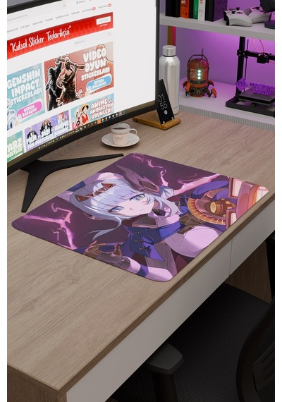 Ineffa Genshin Impact Anime Oyuncu V5 - 48x40 Xl Gaming Mouse Pad Fare Altlığı