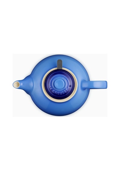 Le Creuset Paslanmaz Çelik Süzgeçli Seramik Çaydanlık, 1.3l Mavi