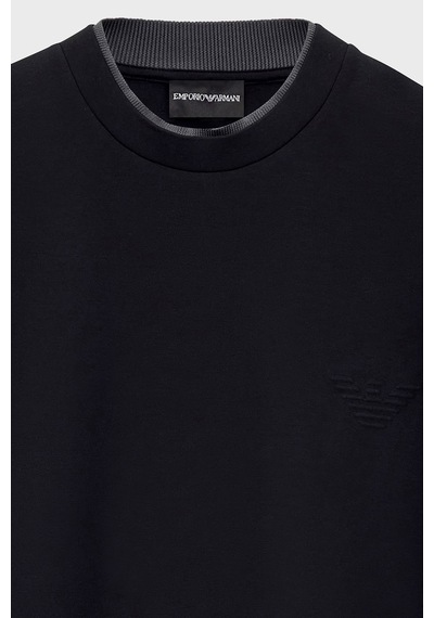 Emporio Armani Pamuklu Regular Fit Bisiklet Yaka Sweat Erkek Sweat Em006827 Af10013 Mc718 Siyah Emporio Armani Pamuklu Regular Fit Bisiklet Yaka Sweat Erkek Sweat Em006827 Af10013 Mc718 Siyah
