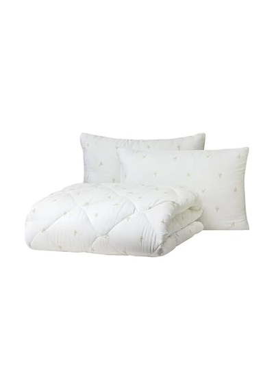 Bambu Yastık, Beyaz, 50x70 Cm, Bambu Dolgulu, Orta Sertlik, Makinede Yıkanabilir, Nefes Alan Yapı Açık Indigo