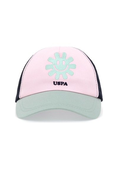 U.S. Polo Assn. Kız Çocuk Renkli Nakış Detaylı Fileli Şapka 50312280-VR033