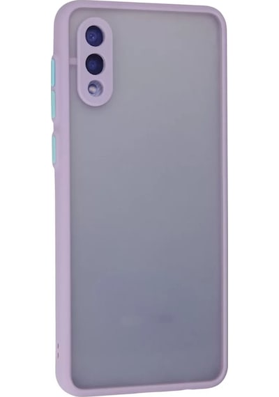 Newface Samsung Galaxy Uyumlu A02 Kılıf Montreal Silikon Kapak - Mor Belirtilmemiş