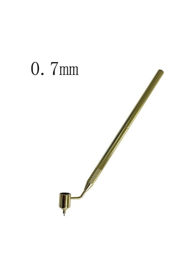 Eğimli İnce Çizgi Boya Kalemi Sıvı Yazar Kalem Yazar Boya Aplikatör Kalemi 0.7mm