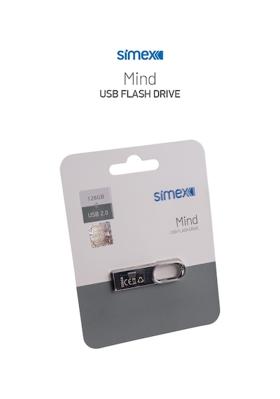 128 Gb GB Metal USB Flash Bellek Telefon Araba PC Hoparlör Uyumlu Güvenli Veri Depolama Data Transfer Memory Hafıza