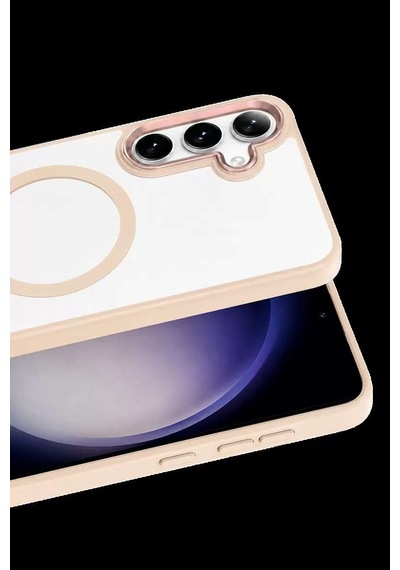 Samsung Galaxy Uyumlu - S26 Terea Magsafe Kapak - Pembe