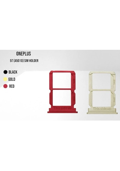 OnePlus Uyumlu 5t A5010 Sim Holder