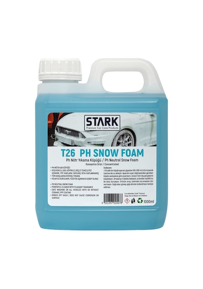 Stark T26 Ph Snow Foam Ph Nötr Yıkama Köpüğü 1 Lt