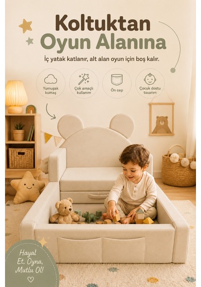 Dizanor Luxury Tedyy Baza Ve Başlıklı Montessori Full Sünger Yatak Seti - Gri Dizanor Luxury Tedyy Baza Ve Başlıklı Montessori Full Sünger Yatak Seti - Gri