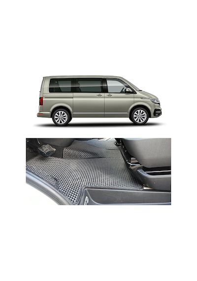 Bod Volkswagen Caravelle 3D Havuzlu Paspas 2003-2015
