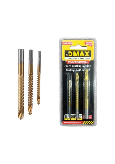 Freze Matkap Ucu Seti 3 Parça Dmx4690 - 814482279