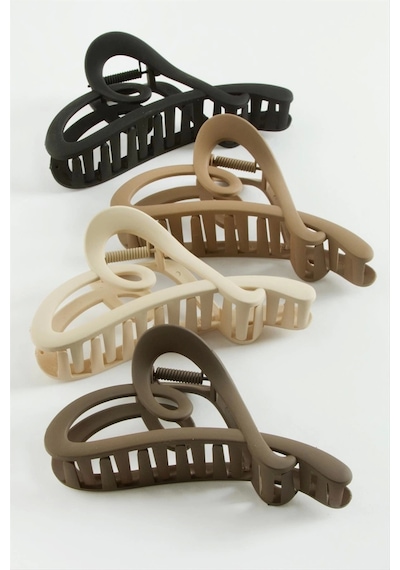 Kalp Renkli Mandal Toka 12 Cm Çok Renkli