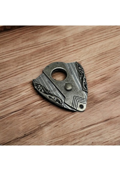 Guevara Krom Taşlı Kelebak Model Puro Kesici 60 Ring