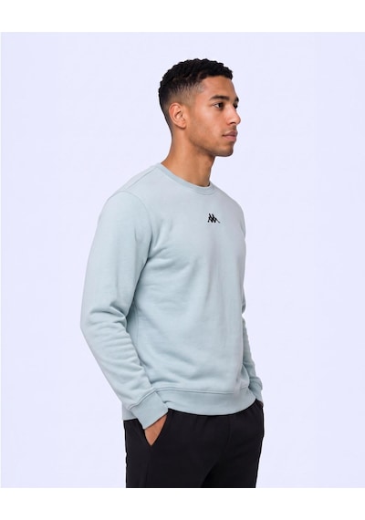 Kappa Carlo Erkek Mavi Regular Sweatshirt