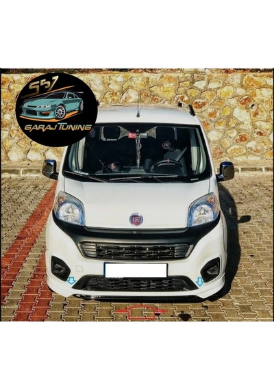 Fiat Fiorino Makyajlı Kasa Ön Tampon Eki Fiberglass Boyasız