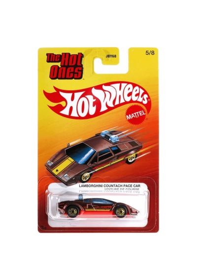 Hot Wheels Lamborghini Countach Pace Car - 1/64 Diecast Model Araba Çok Renkli