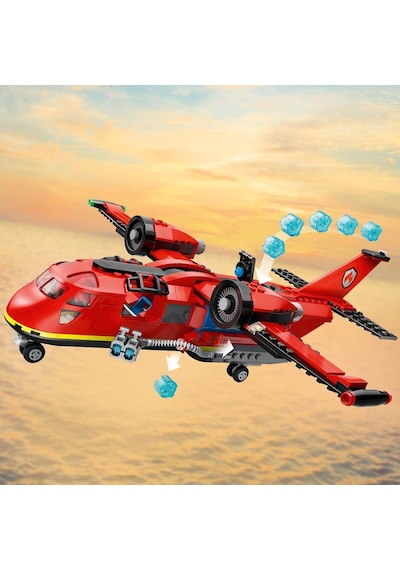 LEGO® City İtfaiye Kurtarma Uçağı 60413 6+ Yaratıcı Oyuncak Yapım Seti - 478 Parça
