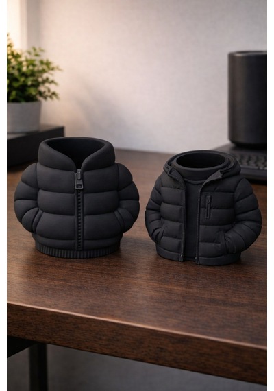 Puffy Mont Tasarımlı Kalemlik Çalışma Masası Dekoru Hediyelik