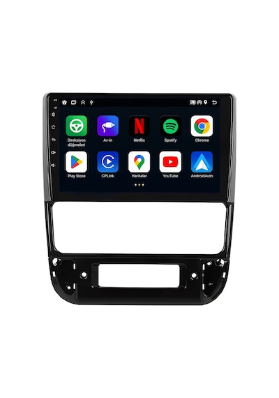 Peugeot 406 1996-2004 Android Multimedya Carplay Android Auto Navigasyon Kameralı 8gb Ram 64gb 9"