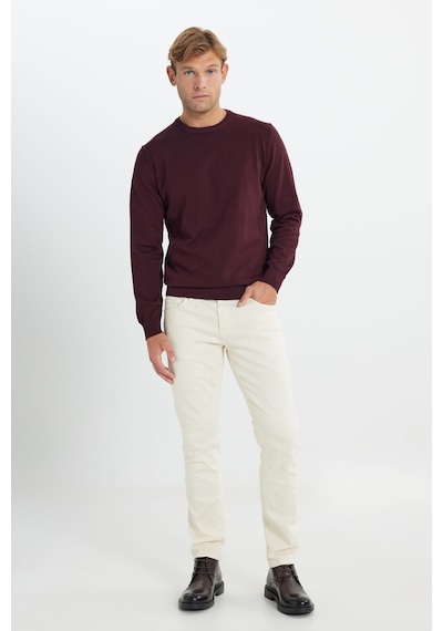 AC&Co / Altınyıldız Classics Erkek Bordo Sıcak Tutan Pamuklu Standart Fit Normal Kesim Bisiklet Yaka Triko Kazak Bordo AC&Co / Altınyıldız Classics Erkek Bordo Sıcak Tutan Pamuklu Standart Fit Normal Kesim Bisiklet Yaka Triko Kazak Bordo