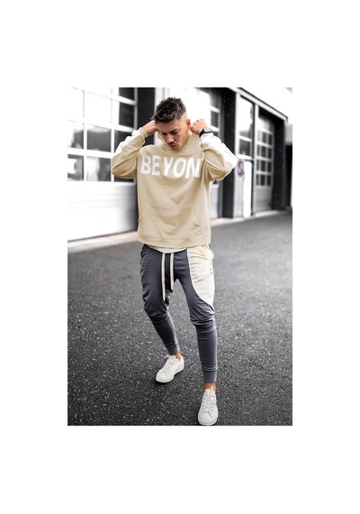 Madmext Madmext Bej Kapüşonlu Sweatshirt 5327-bej Bej