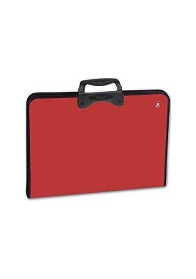 Abka Resim Çantası Proje Çantası 37x54 Cm Kırmızı Proart Kampanyalı
