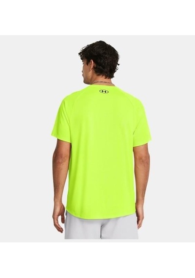 Under Armour Ua Tech Textured Ss Erkek T-shirt-30117 Sarı
