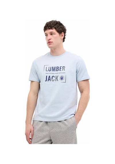 Lumberjack Ml Okına 11ıd1-104 6fx Mavi Erkek Kısa Kol T-shirt 000000000102202918 Mavi