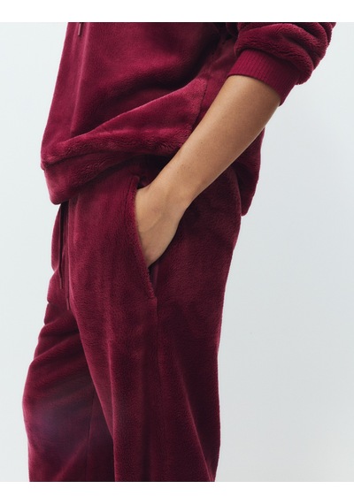 Marks & Spencer Jogger Pijama Altı T37001807P Bordo