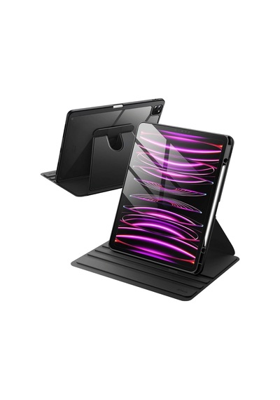 İpad Air 13 İnç 2024 İle Uyumlu 360 Derece Dönebilen Standlı Pino İpad Tablet Kılıfı