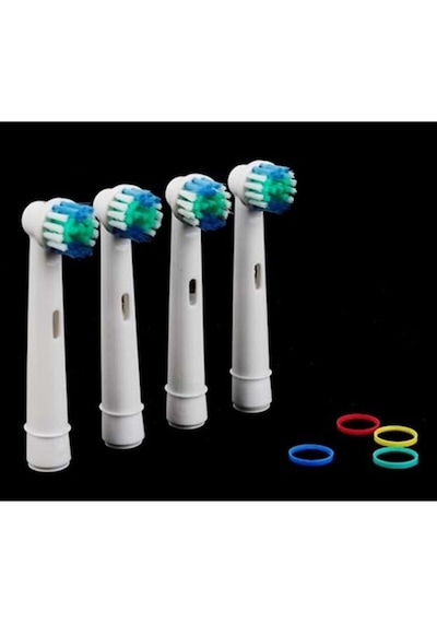 4'lü Yedek Başlık Oral-B Braun Uyumlu