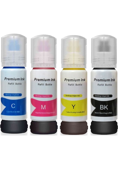 EPSON 103 Uyumlu 4 RENK TAKIM PHOTOINK MÜREKKEP - L1110/L3110/L31