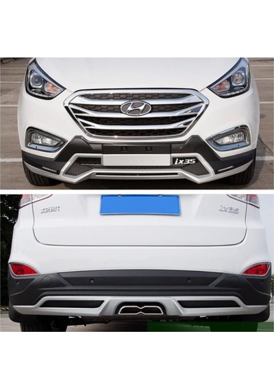 Hyundai İx35 Ön Arka Tampon Koruma Gündüz Ledli 2009-2016