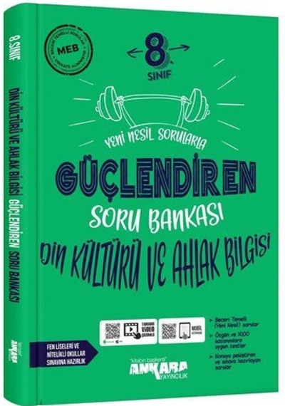 Ankara 8. Sınıf LGS Din Kültürü Güçlendiren Soru Bankası 202 N11.1834